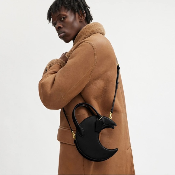 Klownz Black Crescent Crossbody Bag main image 0